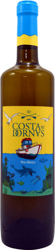 7,95 € Spedizione Gratuita | Vino bianco Villanueva Costa das Dornas Spagna Albariño Bottiglia 75 cl