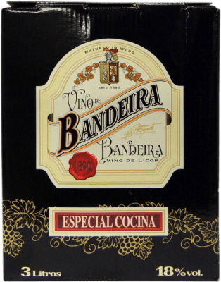 34,95 € Бесплатная доставка | Крепленое вино Bardinet Bandeira Испания Grenache, Monastrell Bag in Box 3 L
