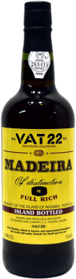 9,95 € Kostenloser Versand | Verstärkter Wein The Madeira Vat 22 Island Bottled Portugal Flasche 75 cl