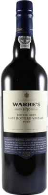 21,95 € Envío gratis | Vino generoso Warre's LBV I.G. Porto Oporto Portugal Botella 75 cl