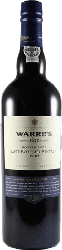 21,95 € Envio grátis | Vinho fortificado Warre's LBV I.G. Porto Porto Portugal Garrafa 75 cl