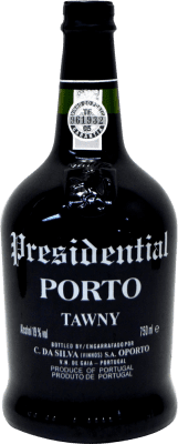 9,95 € 免费送货 | 强化酒 C. da Silva Presidential Tawny I.G. Porto 波尔图 葡萄牙 瓶子 75 cl