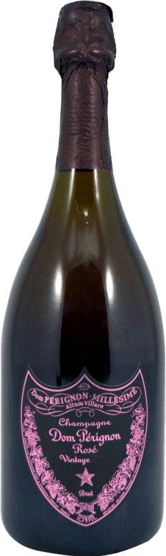 512,95 € Envio grátis | Espumante rosé Moët & Chandon Dom Pérignon Rosé Vintage A.O.C. Champagne Champagne França Pinot Preto, Chardonnay Garrafa 75 cl