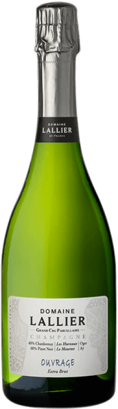 134,95 € Envoi gratuit | Vin Mousseux Blanc Lallier Ouvrage Extra Brut Grand Cru A.O.C. Champagne Champagne France Pinot Noir, Chardonnay Bouteille 75 cl