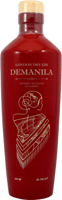 35,95 € Envio grátis | Gin Demanila London Dry Gin Espanha Garrafa 70 cl
