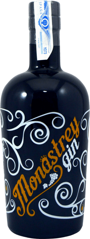 14,95 € Envio grátis | Gin Monastrey Gin Espanha Garrafa 70 cl