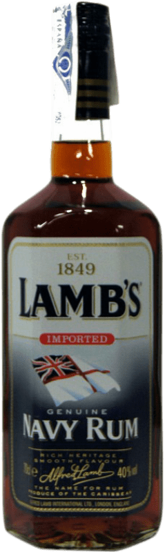 15,95 € 免费送货 | 朗姆酒 Lamb's Navy 牙买加 瓶子 70 cl