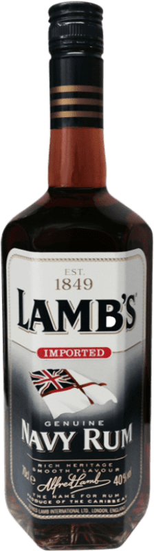 15,95 € 送料無料 | ラム Lamb's Navy ジャマイカ ボトル 70 cl