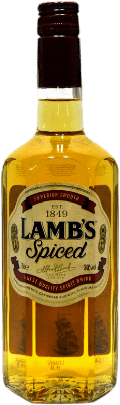 16,95 € 免费送货 | 朗姆酒 Lamb's Spiced 牙买加 瓶子 70 cl