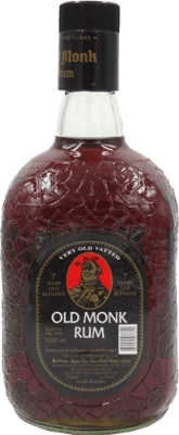 19,95 € 送料無料 | ラム Old Monk インド 7 年 ボトル 1 L