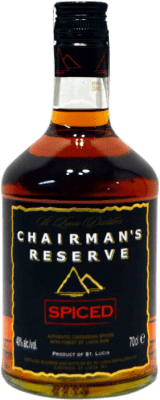 32,95 € Envío gratis | Ron Saint Lucia Distillers Chairman's Spiced Reserva Santa Lucía Botella 70 cl