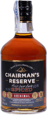 34,95 € Envío gratis | Ron Saint Lucia Distillers Chairman's Spiced Reserva Santa Lucía Botella 70 cl