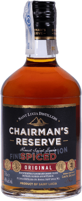 34,95 € Envio grátis | Rum Saint Lucia Distillers Chairman's Spiced Reserva Santa Lúcia Garrafa 70 cl