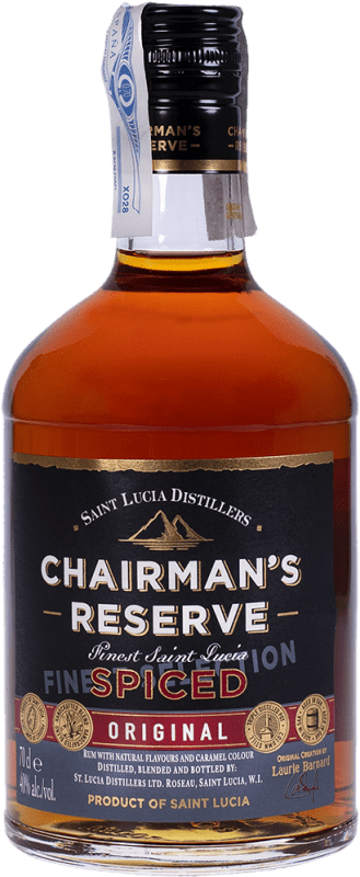 34,95 € Kostenloser Versand | Rum Saint Lucia Distillers Chairman's Spiced Reserve St. Lucia Flasche 70 cl