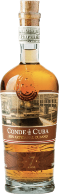 32,95 € Spedizione Gratuita | Rum Conde de Cuba Artesanal — Artigianale Cuba 7 Anni 70 cl