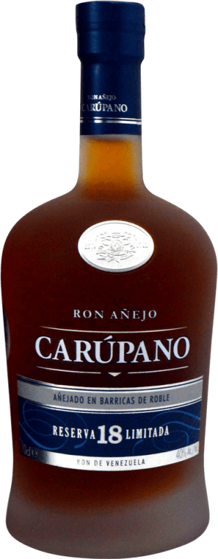 64,95 € 免费送货 | 朗姆酒 Carúpano 限量版 珍藏 委内瑞拉 18 岁 70 cl