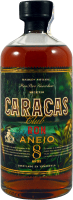 26,95 € Kostenloser Versand | Rum Jodhpur Caracas Club Añejo Venezuela 8 Jahre Flasche 70 cl