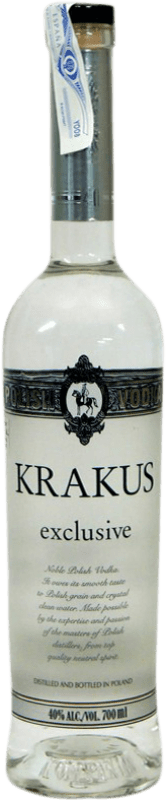 14,95 € Spedizione Gratuita | Vodka Zubrowka Krakus Exclusive Polonia Bottiglia 70 cl