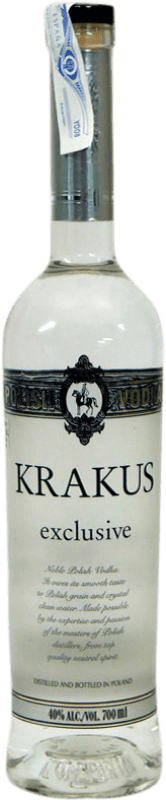 14,95 € Бесплатная доставка | Водка Zubrowka Krakus Exclusivo — Эксклюзивный Польша 70 cl