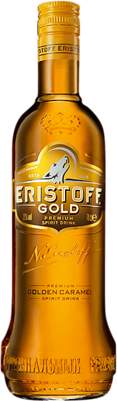 9,95 € Envío gratis | Vodka Eristoff Gold — Edición Oro Rusia 70 cl
