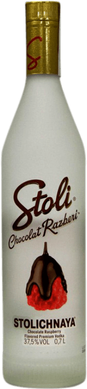 14,95 € Kostenloser Versand | Wodka Stolichnaya Lettland 70 cl Chocolat — Schokolade, Raspberry — Himbeere