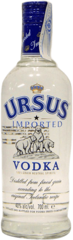 11,95 € Spedizione Gratuita | Vodka Ursus Blue — Edizione Blu Olanda 70 cl