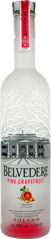 52,95 € Envoi gratuit | Vodka Belvedere Pologne 1 L Pink Grapefruit — Pamplemousse Rose