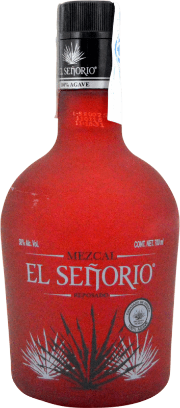 29,95 € Spedizione Gratuita | Mezcal Casa Armando El Señorio Reposado Messico Bottiglia 70 cl