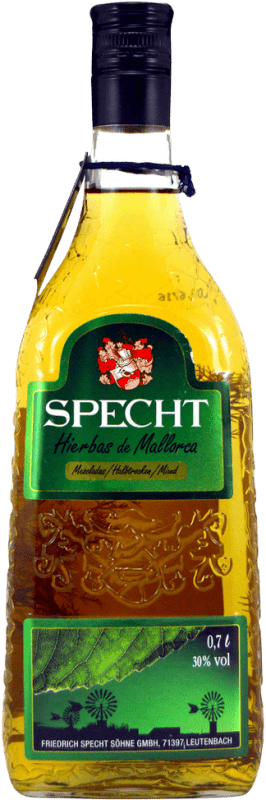 9,95 € Free Shipping | Herbal liqueur Friedrich Specht Hierbas de Mallorca Spain Bottle 70 cl