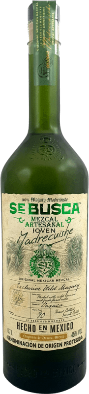 109,95 € Бесплатная доставка | Mezcal Se Busca Madrecuishe Мексика 12 Лет бутылка 70 cl