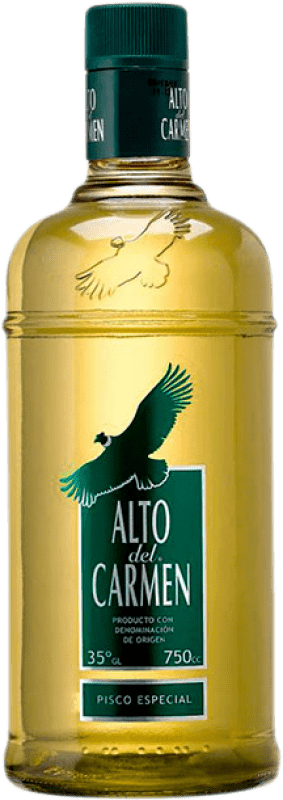 21,95 € Spedizione Gratuita | Pisco Alto del Carmen 35º Speciale Chile 70 cl