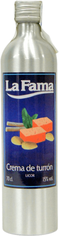 9,95 € Kostenloser Versand | Sahnelikör La Fama Spanien 70 cl Turrón