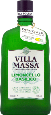 13,95 € Free Shipping | Limoncello Villa Massa Italy Medium Bottle 50 cl Basilico — Basil