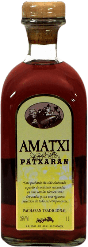 8,95 € Бесплатная доставка | Pacharán Amatxi Frasca Испания бутылка 1 L