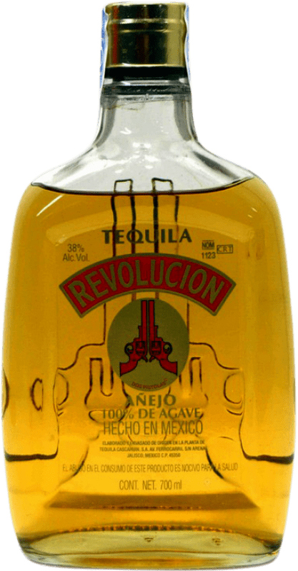 29,95 € Бесплатная доставка | Текила Cascahuin Revolución Añejo Мексика бутылка 70 cl