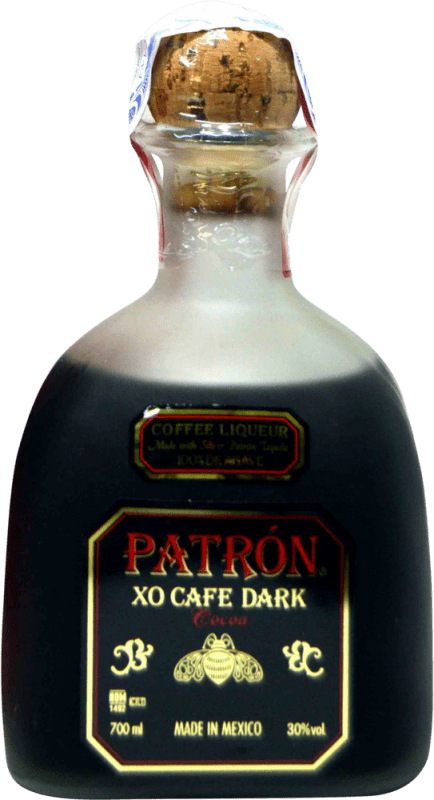 27,95 € Envio grátis | Licores Patrón XO Café Dark con Tequila México Garrafa 70 cl