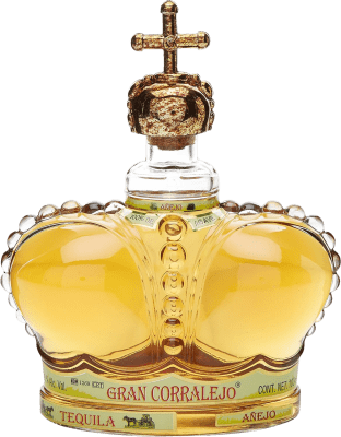 134,95 € 免费送货 | 龙舌兰 Corralejo Gran Corralejo Añejo 墨西哥 瓶子 1 L