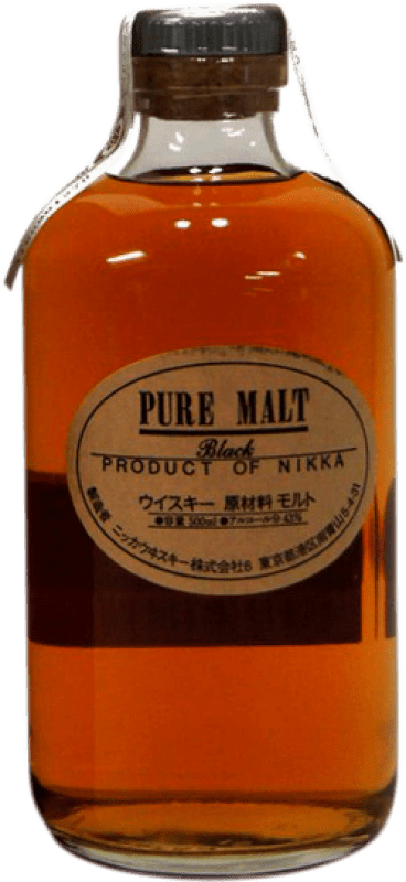 48,95 € 送料無料 | ウイスキーシングルモルト Nikka Pure Malt Black 日本 ボトル Medium 50 cl