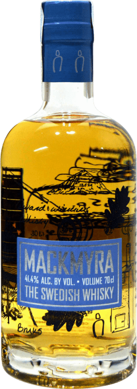 38,95 € Envío gratis | Whisky Single Malt Mackmyra Bruckswhisky Suecia Botella 70 cl