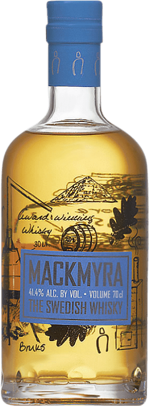 38,95 € Kostenloser Versand | Whiskey Single Malt Mackmyra Bruckswhisky Schweden Flasche 70 cl