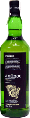 43,95 € Free Shipping | Whisky Single Malt anCnoc Knockdhu Rudhan United Kingdom Bottle 1 L