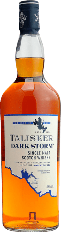 75,95 € Envoi gratuit | Single Malt Whisky Talisker Dark Storm Royaume-Uni Bouteille 1 L