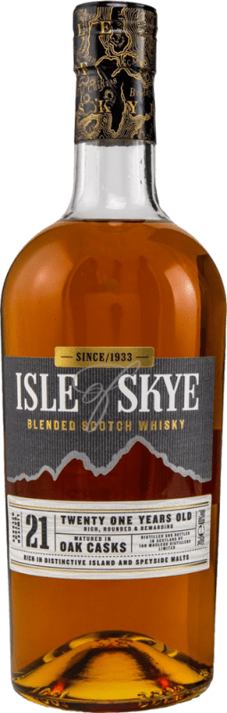181,95 € Envio grátis | Whisky Blended Ian Macleod Isle of Skye Reino Unido 21 Anos Garrafa 70 cl