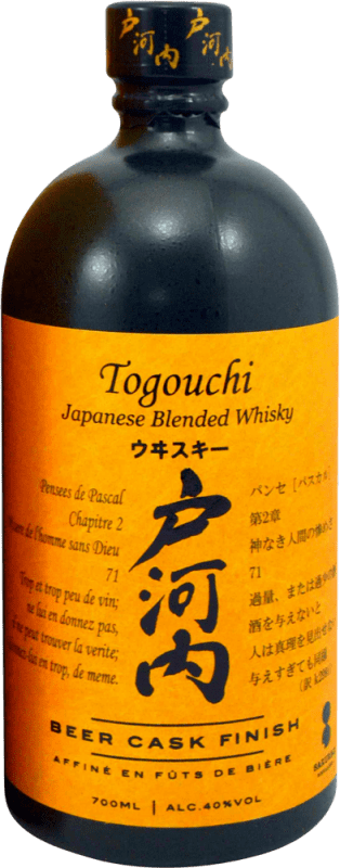 75,95 € 送料無料 | ウイスキーブレンド Togouchi Beer Cask Finish 日本 ボトル 70 cl