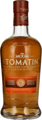 136,95 € Бесплатная доставка | Односолодовый виски Tomatin Moscatel Wine Cask Finish — Финишная выдержка в бочке Объединенное Королевство 16 Лет Бутылка 70 cl