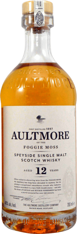 92,95 € Spedizione Gratuita | Whisky Single Malt Aultmore The Foggie Moss Regno Unito 12 Anni 70 cl