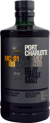 169,95 € Free Shipping | Whisky Single Malt Bruichladdich Port Charlotte MC:01 Marsala United Kingdom Bottle 70 cl