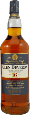 88,95 € Spedizione Gratuita | Whisky Single Malt Glen Deveron Regno Unito 16 Anni Bottiglia 1 L