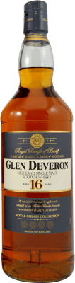 83,95 € Free Shipping | Whisky Single Malt Glen Deveron United Kingdom 16 Years Bottle 1 L