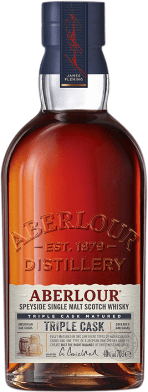 45,95 € 送料無料 | ウイスキーシングルモルト Aberlour Triple Cask Matured イギリス ボトル 70 cl